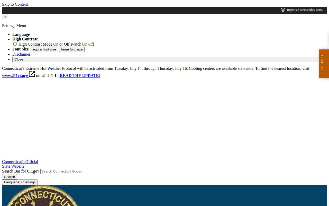 New Haven Correctional Center release and facility information
